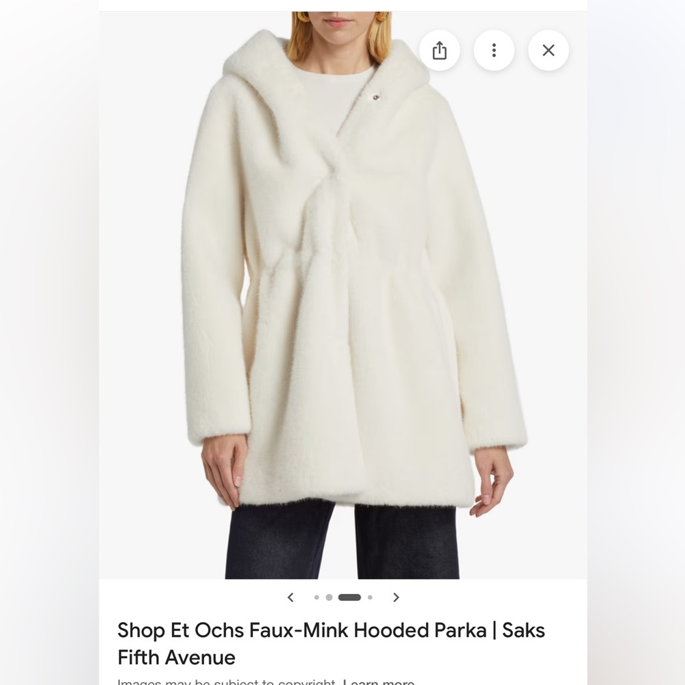 Elegant White Teddy Jacket